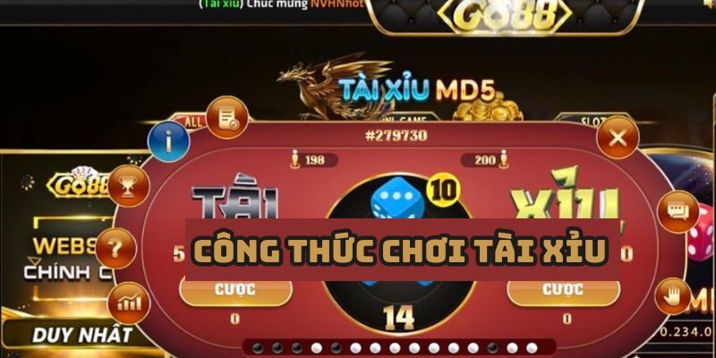 Công thức chơi tài xỉu: Tài xỉu Go88 mang đến trải nghiệm ấn tượng